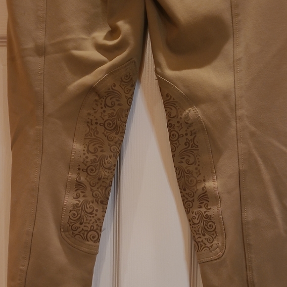 Piper/Smartak Women's Tan Equestrian Riding Pants-Sz 32R - Picture 8 of 16